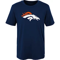 Preschool Navy Denver Broncos Primary Logo T-Shirt