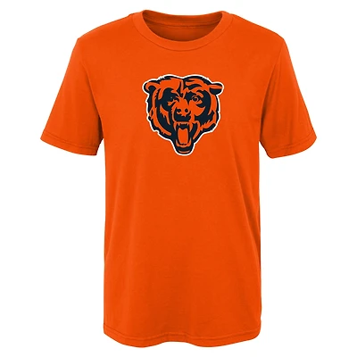 Preschool Orange Chicago Bears Primary Logo T-Shirt
