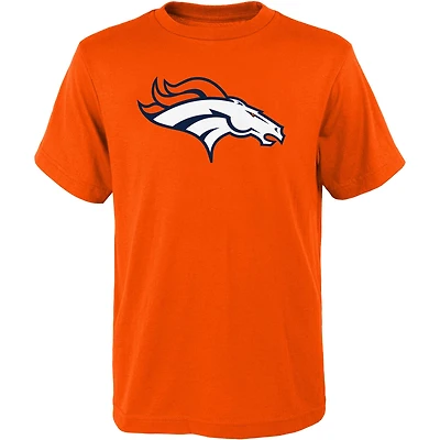 Youth Outerstuff Orange Denver Broncos Primary Logo T-Shirt