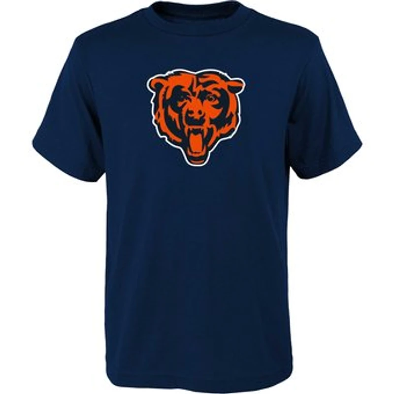 Youth Outerstuff Navy Chicago Bears Primary Logo T-Shirt
