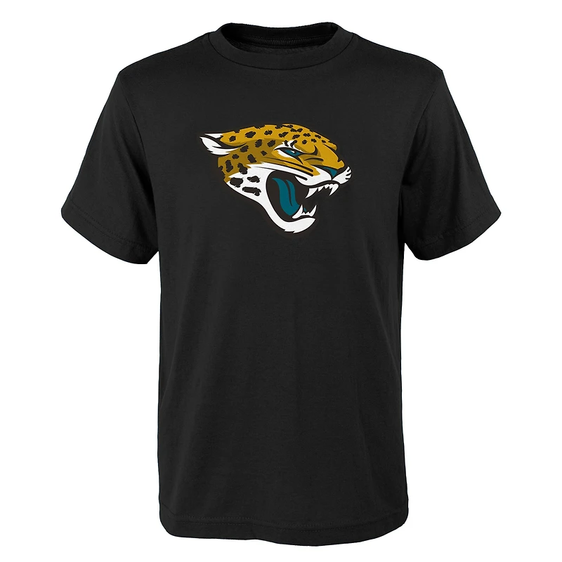 Youth Outerstuff Black Jacksonville Jaguars Primary Logo T-Shirt