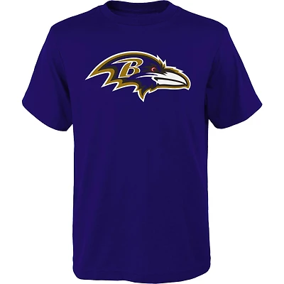 Youth Outerstuff Purple Baltimore Ravens Primary Logo T-Shirt
