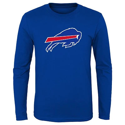 Preschool Royal Buffalo Bills Primary Logo Long Sleeve T-Shirt