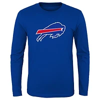 Preschool Royal Buffalo Bills Primary Logo Long Sleeve T-Shirt