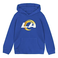 Toddler Royal Los Angeles Rams Logo Pullover Hoodie