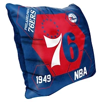 The Northwest Group  Philadelphia 76ers 16" x 16" Connector Velvet Pillow