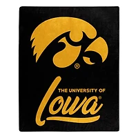 The Northwest Group  Iowa Hawkeyes 50" x 60" Signature Raschel Plush Throw Blanket