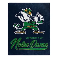 The Northwest Group  Notre Dame Fighting Irish 50" x 60" Signature Raschel Plush Throw Blanket
