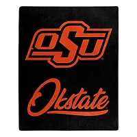 The Northwest Group  Oklahoma State Cowboys 50" x 60" Signature Raschel Plush Throw Blanket