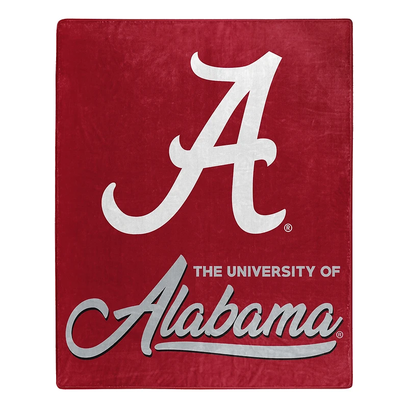 The Northwest Group Alabama Crimson Tide 50" x 60" Signature Raschel Plush Throw Blanket