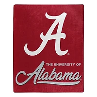 The Northwest Group  Alabama Crimson Tide 50" x 60" Signature Raschel Plush Throw Blanket