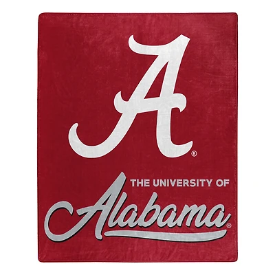 The Northwest Group  Alabama Crimson Tide 50" x 60" Signature Raschel Plush Throw Blanket