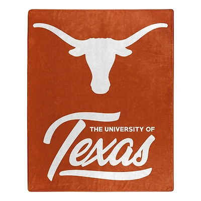 The Northwest Group  Texas Longhorns 50" x 60" Signature Raschel Plush Throw Blanket