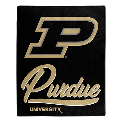 The Northwest Group  Purdue Boilermakers 50" x 60" Signature Raschel Plush Throw Blanket
