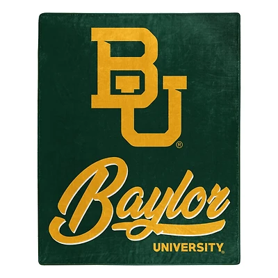 The Northwest Group  Baylor Bears 50" x 60" Signature Raschel Plush Throw Blanket