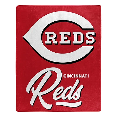 The Northwest Group  Cincinnati Reds 50" x 60" Signature Raschel Plush Throw Blanket