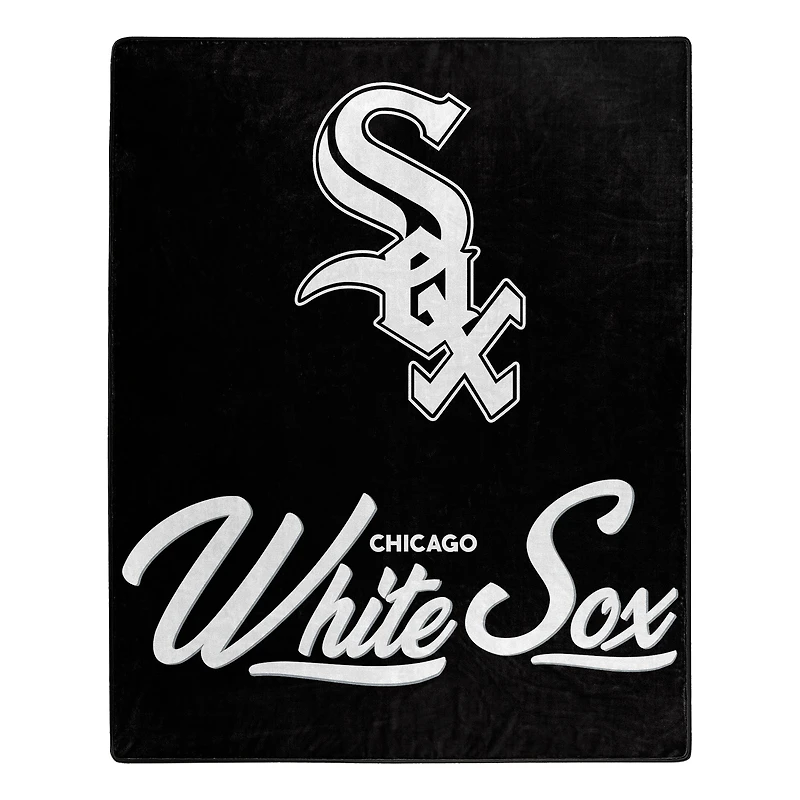 The Northwest Group  Chicago White Sox 50" x 60" Signature Raschel Plush Throw Blanket