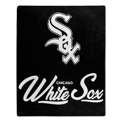 The Northwest Group  Chicago White Sox 50" x 60" Signature Raschel Plush Throw Blanket