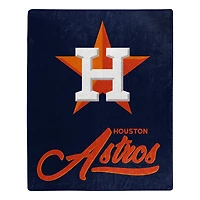 The Northwest Group  Houston Astros 50" x 60" Signature Raschel Plush Throw Blanket