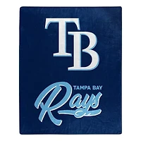 The Northwest Group  Tampa Bay Rays 50" x 60" Signature Raschel Plush Throw Blanket