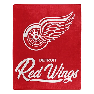 The Northwest Group  Detroit Red Wings 50" x 60" Signature Raschel Plush Throw Blanket
