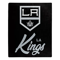 The Northwest Group  Los Angeles Kings 50" x 60" Signature Raschel Plush Throw Blanket