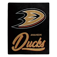 The Northwest Group  Anaheim Ducks 50" x 60" Signature Raschel Plush Throw Blanket