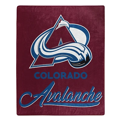 The Northwest Group  Colorado Avalanche 50" x 60" Signature Raschel Plush Throw Blanket