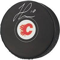 Jonathan Huberdeau Calgary Flames Autographed Hockey Puck
