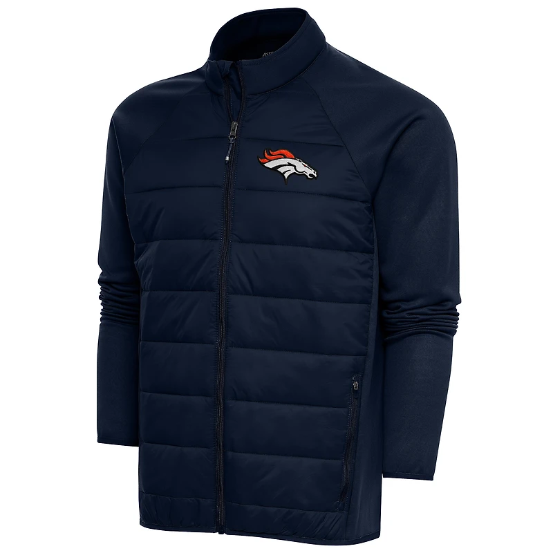 Men's Antigua Navy Denver Broncos Altitude Full-Zip Jacket