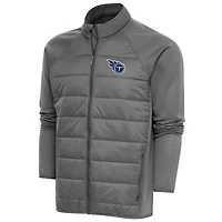 Men's Antigua  Steel Tennessee Titans Altitude Full-Zip Jacket