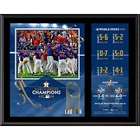 Houston Astros 12" x 15" 2022 World Series Champions Sublimated Plaque