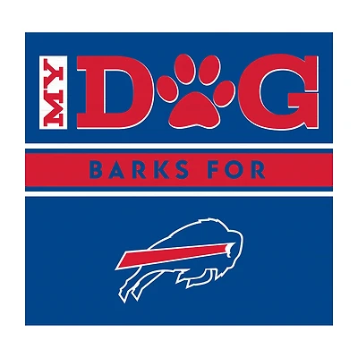 Imperial  Buffalo Bills 10" x 10.5" Dog Barks Wall Art