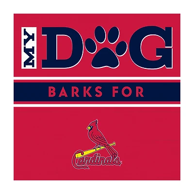 Imperial  St. Louis Cardinals 10" x 10.5" Dog Barks Wall Art