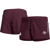Women's adidas Maroon Texas A&M Aggies 2023 Sideline Performance Shorts
