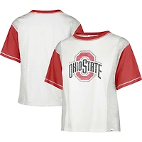 Woman's '47 White Ohio State Buckeyes Premier Tilda Tee