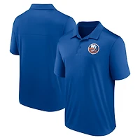 Men's Fanatics  Royal New York Islanders Left Side Block Polo