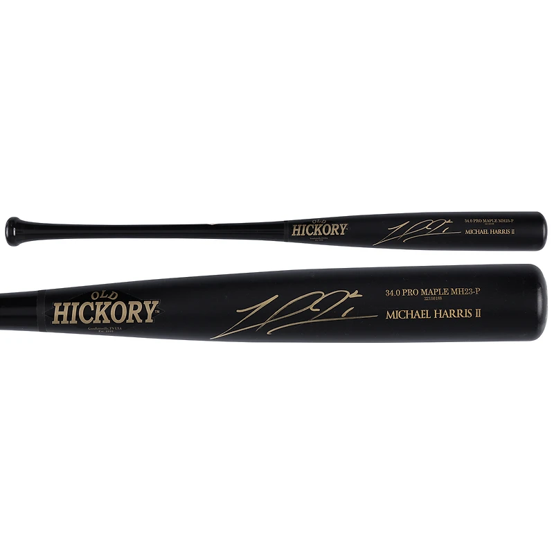 Michael Harris II Atlanta Braves Autographed Old Hickory Game Model Bat