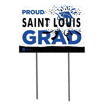 Saint Louis Billikens Proud Grad 18" x 24" Yard Sign