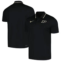 Men's Nike Black Purdue Boilermakers 2023 Coaches Performance Polo