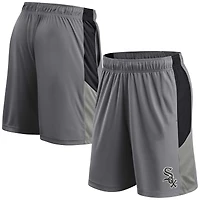Men's Profile Gray/Black Chicago White Sox Team Shorts