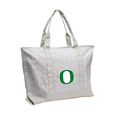 Oregon Ducks Leopard Pattern Tote