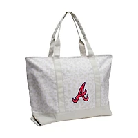 Atlanta Braves Leopard Pattern Tote