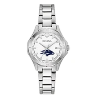 Women's Bulova Silver Nevada Wolf Pack Stainless Steel Classic Sport Watch