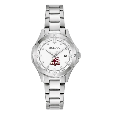 Women's Bulova Silver Elon Phoenix Stainless Steel Classic Sport Watch