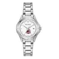 Women's Bulova Silver Elon Phoenix Stainless Steel Classic Sport Watch