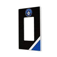 CF Montreal Diagonal Stripe Single Rocker Light Switch Plate