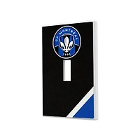 CF Montreal Diagonal Stripe Single Toggle Light Switch Plate