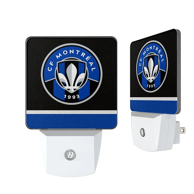 CF Montreal Stripe Design Nightlight