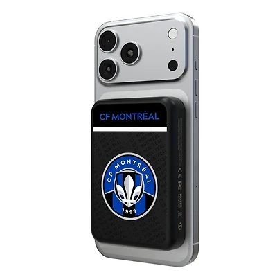 CF Montreal 5000mAh Wireless Mag Power Bank